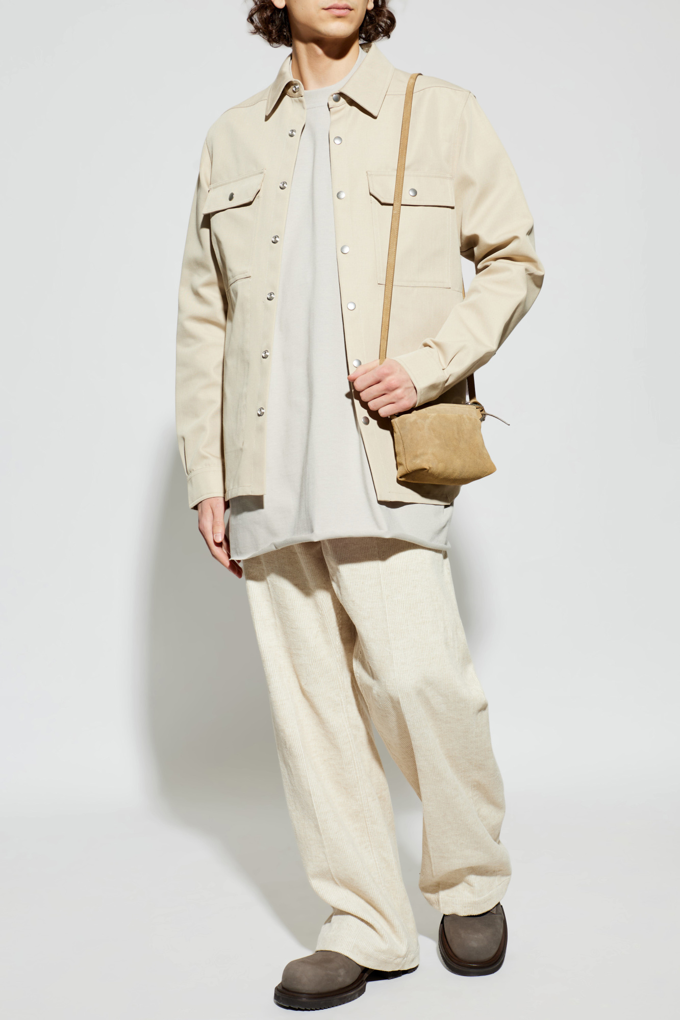 Rick Owens Oversized T-shirt | Men's | Vitkac